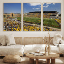 University of Wyoming Cowboys Football Team Print - Laramie
