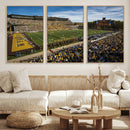 University of Wyoming Cowboys Football Team Print - Laramie by MyGreatCanvas | Canvas Wall Art Prints | Photo Prints & Wall Decor