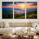Majestic Mountain Sunrise Print | Landscape Wall Art | by MyGreatCanvas | Canvas Wall Art Prints | Photo Prints & Wall Decor