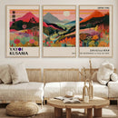 Yayoi 1986 Wall Art Print – Vibrant Sabi Sabi Japanese