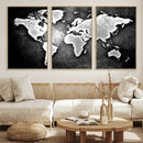 World Map Wall Art Canvas Print – Framed Wall Art for by MyGreatCanvas | Canvas Wall Art Prints | Photo Prints & Wall Decor