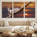 Old War Plane Wall Art Canvas Print by MyGreatCanvas | Canvas Wall Art Prints | Photo Prints & Wall Decor