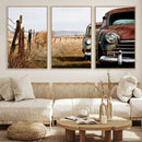 Classic Cars Vintage Wall Art Canvas Print