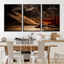 Whiskey and Cigar Wall Art Canvas Print by MyGreatCanvas | Canvas Wall Art Prints | Photo Prints & Wall Decor