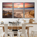 Sunset on the Sea Wall Art Canvas Print by MyGreatCanvas | Canvas Wall Art Prints | Photo Prints & Wall Decor