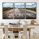 Recovery Road Wall Art Canvas Print