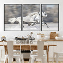 The White Horses Wall Art, Framed White Horses Wall Art