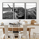 Longhorn Steer Canvas Print Wall Art, Highland Cow Canvas by MyGreatCanvas | Canvas Wall Art Prints | Photo Prints & Wall Decor