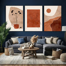 Boho Sunset Mountain Canvas Print, Modern Boho Sunset by MyGreatCanvas | Canvas Wall Art Prints | Photo Prints & Wall Decor