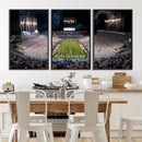 Penn Stadium Football Wall Art Canvas Print, Pennsylvania
