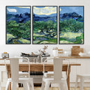 Olive Trees Van Gogh Wall Art Canvas Print