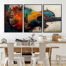 Abstract Guitar Wall Art Canvas | Vibrant Music-Inspired Art by MyGreatCanvas | Canvas Wall Art Prints | Photo Prints & Wall Decor