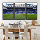 Chelsea FC Soccer Team Print - Stamford Bridge Stadium Wall