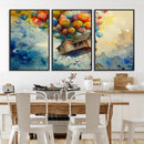 UP-Inspired Floating House with Balloons Canvas Art – by MyGreatCanvas | Canvas Wall Art Prints | Photo Prints & Wall Decor