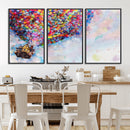 Don't Look Up Movie Canvas Wall Art - Vibrant Floating House