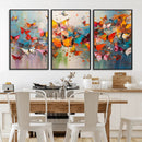 Abstract Butterfly Wall Art Canvas Print