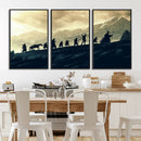 Fellowship Journey Wall Art – Fantasy Adventure Canvas Print by MyGreatCanvas | Canvas Wall Art Prints | Photo Prints & Wall Decor