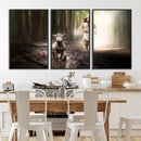 Jesus Canvas Wall Art - Jesus Running After Lost Lamb, by MyGreatCanvas | Canvas Wall Art Prints | Photo Prints & Wall Decor