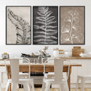 Minimalist Botanical Wall Art Canvas Print, Framed and Ready