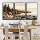 Serene Coastal View of Acadia National Park Wall Art -