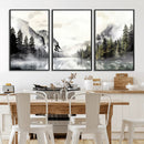 Yosemite Valley Wall Art Canvas Print – Framed and Ready to