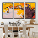 High-Quality Giclee Canvas Print – Framed Calvin Wall Art