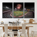 Fireworks at Angel Stadium – Los Angeles Angels Canvas