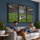 Dallas Cowboys Football Team Print - Arlington AT&T Stadium