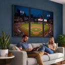 St. Louis Cardinals Baseball Team Print - Busch Stadium Wall