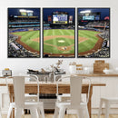 Citi Field Wall Art Print | 3-Panel New York Mets Baseball