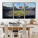 New York Mets Baseball Team Print - Citi Field Stadium Wall