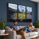 New York Mets Baseball Team Print - Citi Field Stadium Wall