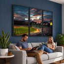 Fenway Park Wall Art Canvas Print | Large Baseball Stadium