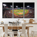 Fenway Park Wall Art Canvas Print | Large Baseball Stadium by MyGreatCanvas | Canvas Wall Art Prints | Photo Prints & Wall Decor