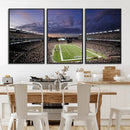New England Patriots Football Team Print - Foxborough by MyGreatCanvas | Canvas Wall Art Prints | Photo Prints & Wall Decor