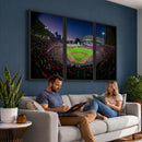 Houston Astros Baseball Print Canvas - Houston Minute Maid