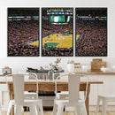 TD Garden Basketball Canvas Wall Art - Boston Celtics Live by MyGreatCanvas | Canvas Wall Art Prints | Photo Prints & Wall Decor