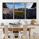 Truist Park Stadium Canvas Wall Art - Atlanta Braves Game
