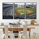 New York Yankees Baseball Team Print - Yankee Stadium Wall