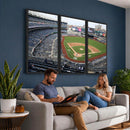 New York Yankees Baseball Team Print - Yankee Stadium Wall