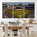 Yankee Stadium New York Wall Art Print | 3-Panel Canvas