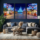 Disney Castle Wall Art – Large Magic Kingdom Canvas Artwork, by MyGreatCanvas | Canvas Wall Art Prints | Photo Prints & Wall Decor