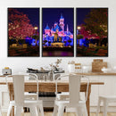 Castle Large Wall Art Disney Magic Kingdom Kids Room Decor -