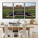 Notre Dame Stadium Giclee Canvas Print | Triptych Wall Art