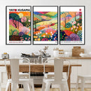 Framed Yayoi Kusama 1986 Wall Art Print – Japanese Wall Art
