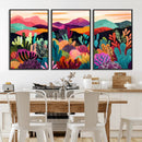 Abstract Kusama Print - Landscape Canvas Wall Art Print - by MyGreatCanvas | Canvas Wall Art Prints | Photo Prints & Wall Decor