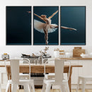 Ballet Dancer Wall Art – Framed Graceful Pose Canvas by MyGreatCanvas | Canvas Wall Art Prints | Photo Prints & Wall Decor