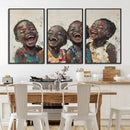 Shai Yossef Print - Joyful Childhood Canvas Wall Art -