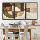 Wabi Sabi Geometric Wall Art | Abstract Modern Minimalist