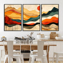 Abstract Mountain Wall Art – Framed Colorful Landscape by MyGreatCanvas | Canvas Wall Art Prints | Photo Prints & Wall Decor